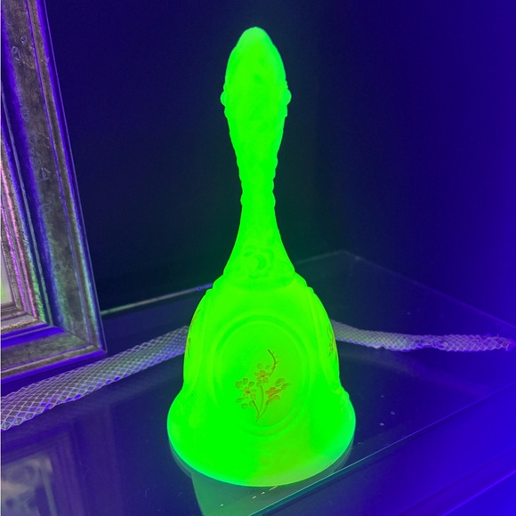 Fenton Hand Painted Bell - Picture 2 of 5
